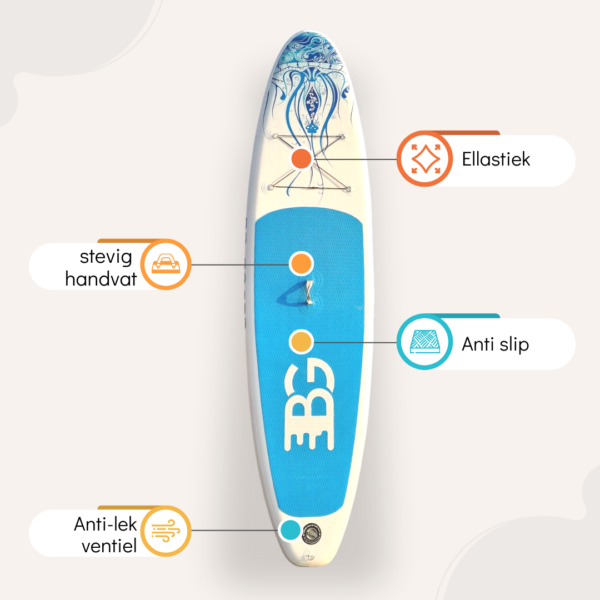 Bg sup board specificaties